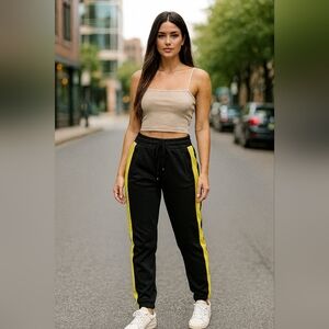 Koral Gold  Contrast Sweatpants